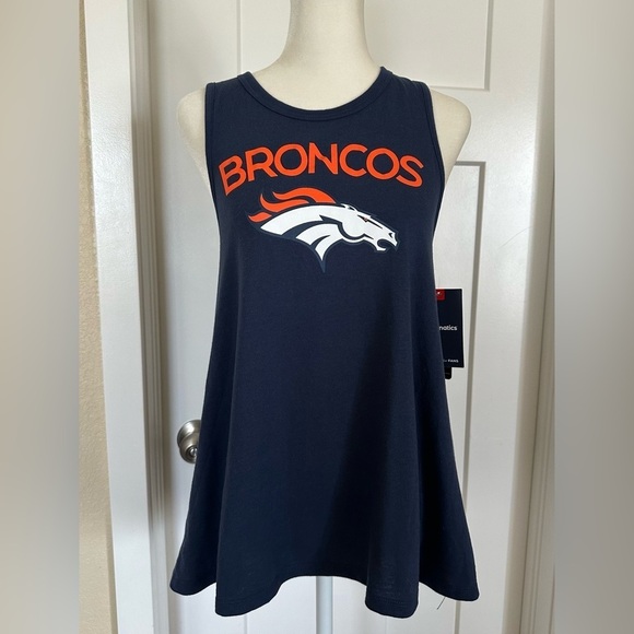 Fanatics Tops - NWT Fanatics Navy Denver Broncos Swing Tank - size S